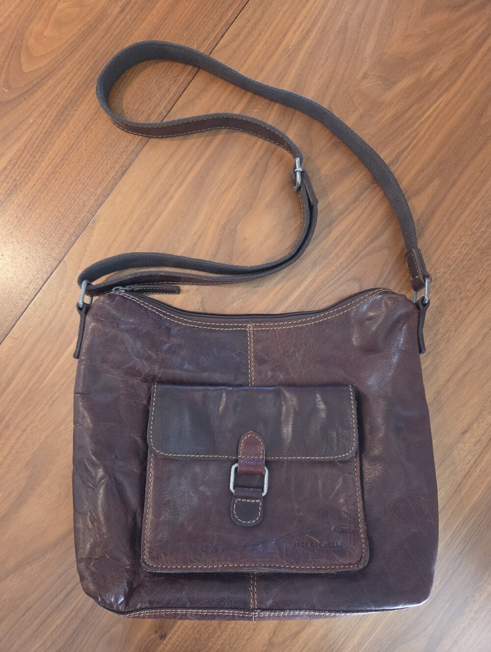 Jack Georges Voyager Hobo Bag